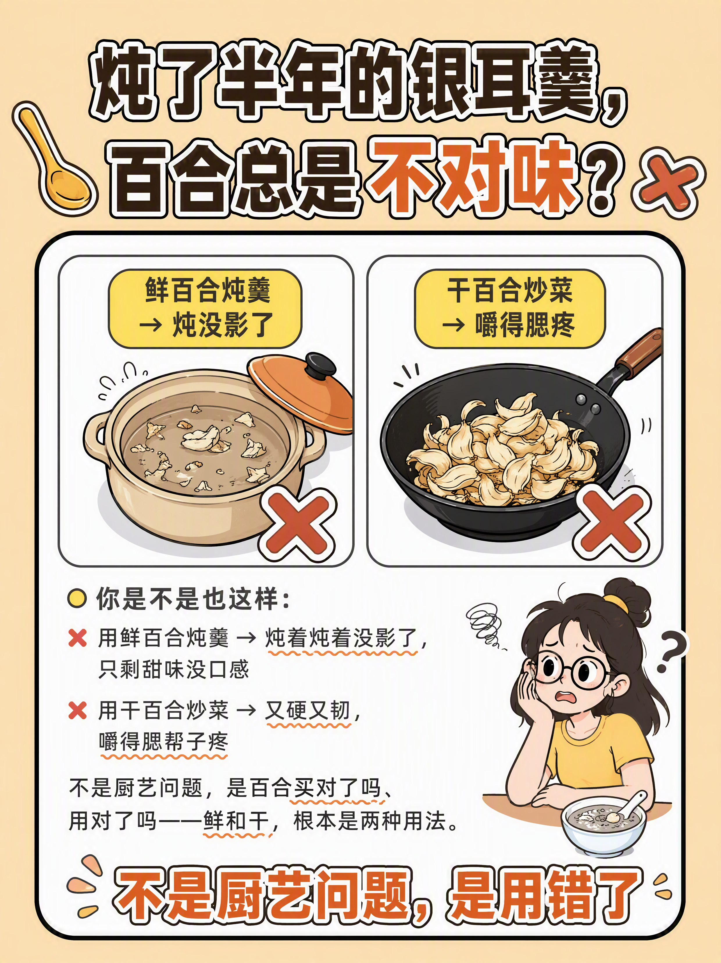 小红书笔记大字封面，插图大字，卡通描边科普风，版式精美，小红书… - 图片创意预览