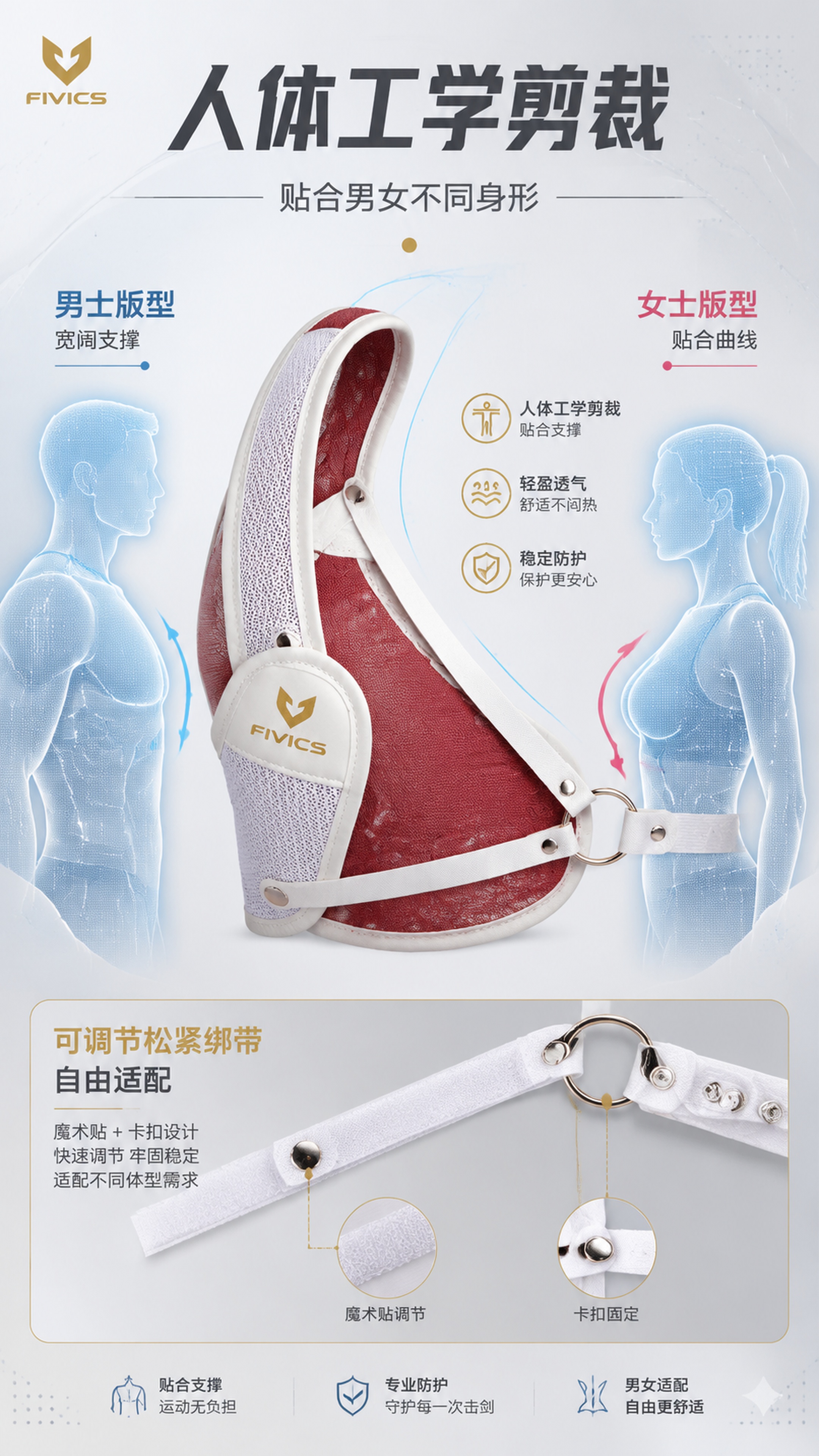 [第4屏] 人体工学剪裁页-可调节绑带+男女身形适配。本屏使用… - 图片创意预览