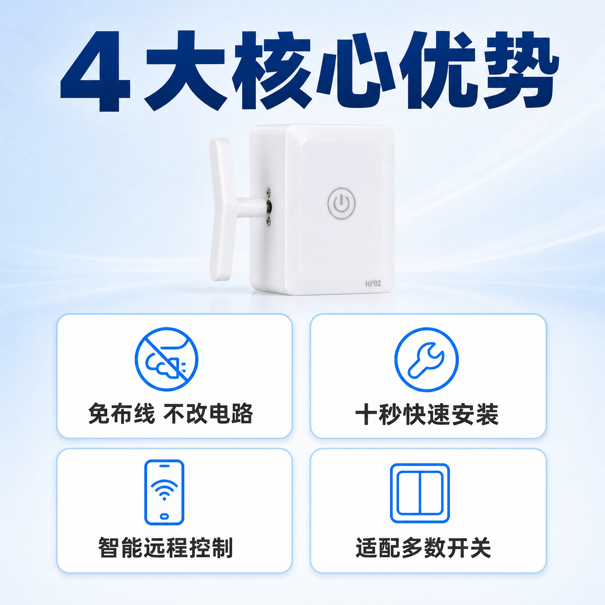 [主图-2] 核心价值卖点总览，4大卖点展示。 [统一基调]… - 图片创意预览