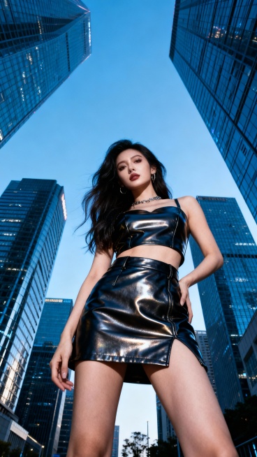 生成30张漂亮小姐姐全身照片，穿超短裙的，单张单张，不要合集预览效果