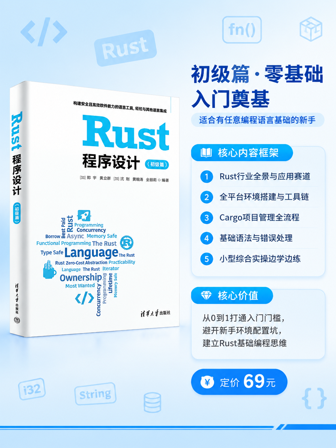 [商品] 使用【图1】《Rust程序设计（初级篇）》；保留封面… - 图片创意预览