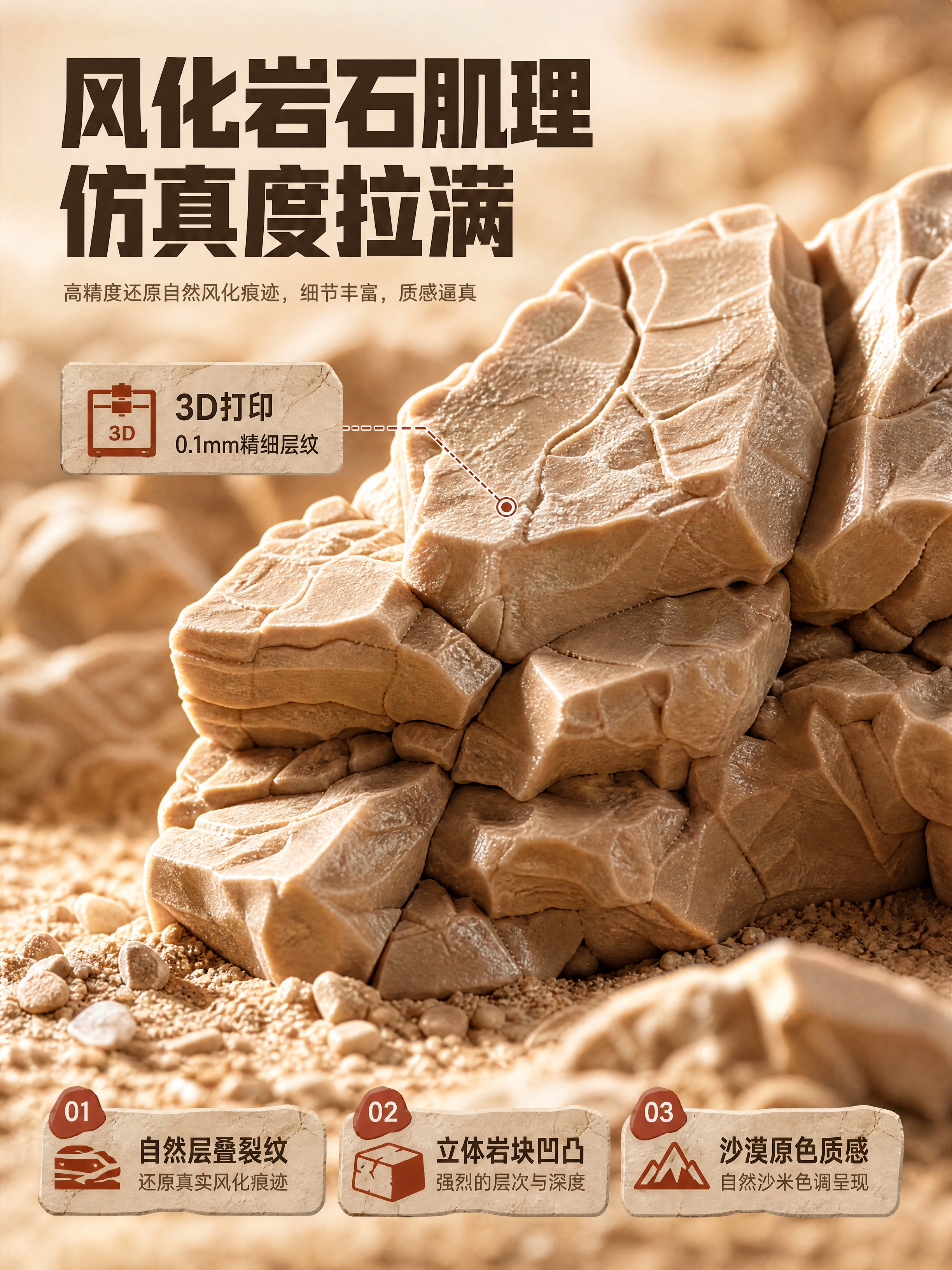 [商品] 使用【图1】仿真岩石造景板正面图局部；保留岩石风化纹… - 图片创意预览