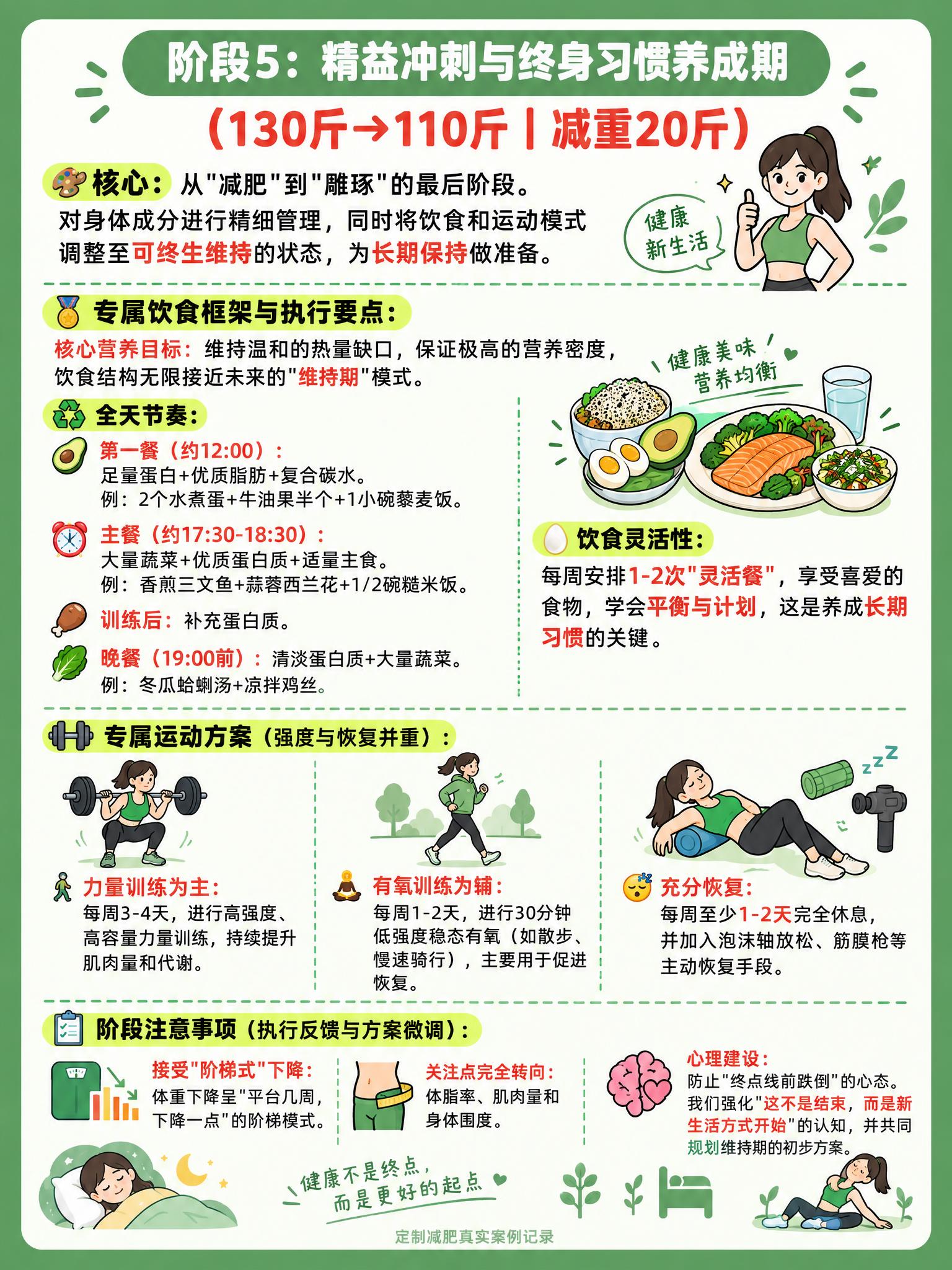 小红书健康科普内页，3:4竖版，绿色手绘科普风。中绿色（#6B… - 图片创意预览