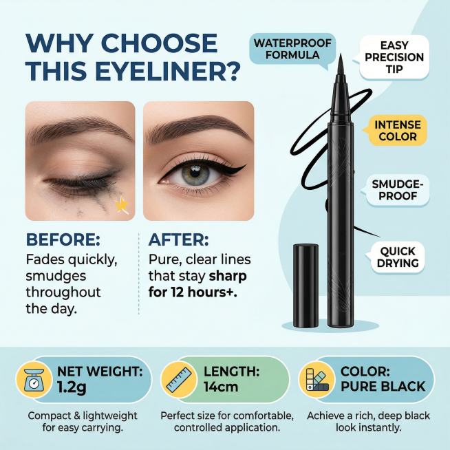 [Infographic 5] Graphic combination to show product advantages: left side shows a before-after compa预览效果