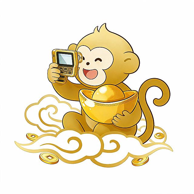 「图片1」「图片1」「图片1」「图片1」「图片1」主体形象不变，生成几个不同不同的图片，要求：1. 鉴定回收类（贴合你典当数码回收主业，主推）
举金色放大镜仔细观察，认真鉴定表情，手持单反相机，面前摆放手机耳机数码产品，认真严谨，靠谱专业
手拿黄金金条 / 手表，点头微笑，靠谱回收，诚信估价
手持检测仪器，眯眼细看，专业验机，细致检测
摊开手掌比 OK，满意估价，靠谱放心
拿着价格清单，开心比耶，高价回收
2. 开心热情类（欢迎客户）
咧嘴大笑，双手挥手打招呼，热情迎客，眼睛弯成月牙
双手比心，害羞甜笑，暖心服务
举大拇指点赞，夸赞靠谱，认可好评
蹦跳比耶，开心欢呼，阳光治愈
双手递出礼品，热情接待客户
3. 疑惑思考类（客户咨询专用）
歪头托腮，一脸疑惑，思考估价，小问号飘头顶
手扶放大镜皱眉，认真思索，仔细核对物品
单手挠头，迷茫思考，温和好奇
4. 安心靠谱类（主打诚信、放心）
双手摊开，坦荡真诚，诚信回收，眼神温和
比 OK 手势，沉稳微笑，放心托付，专业保障
轻轻点头，稳重可靠，值得信赖
5. 害羞乖巧类（软萌日常）
脸颊泛红，小手捂嘴偷笑，腼腆乖巧
双手背身后，低头浅笑，温顺可爱
6. 震惊无语类（趣味互动）
眼睛瞪大嘴巴微张，一脸震惊，惊讶表情
捂住嘴巴，不敢相信，夸张呆萌
7. 委屈难过类（售后安抚）
耷拉眼角，嘴角下撇，委屈耷拉耳朵，可怜巴巴
8. 搞怪趣味类（日常聊天）
单眼 wink 眨眼，俏皮比耶，活泼搞怪
托脸发呆，放空犯困，慵懒摸鱼
双手比钱袋，满眼星星，期待高价回收