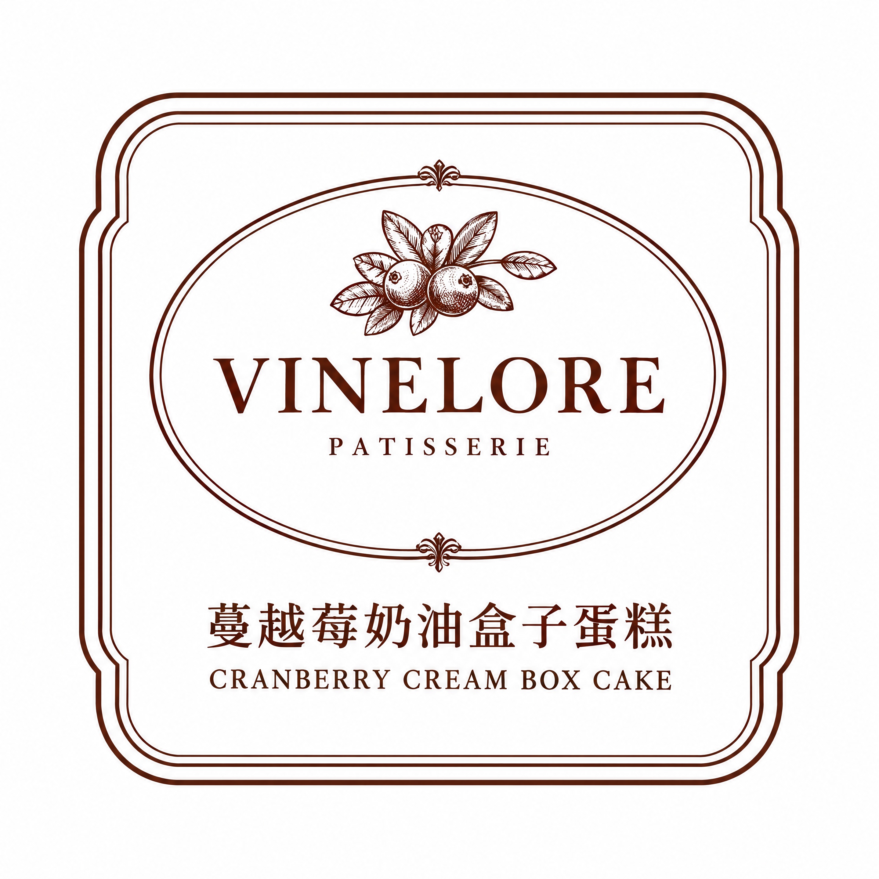 从这张图片中精准提取中间的方形产品标签，标签的形状、边框、文字… - 图片创意预览