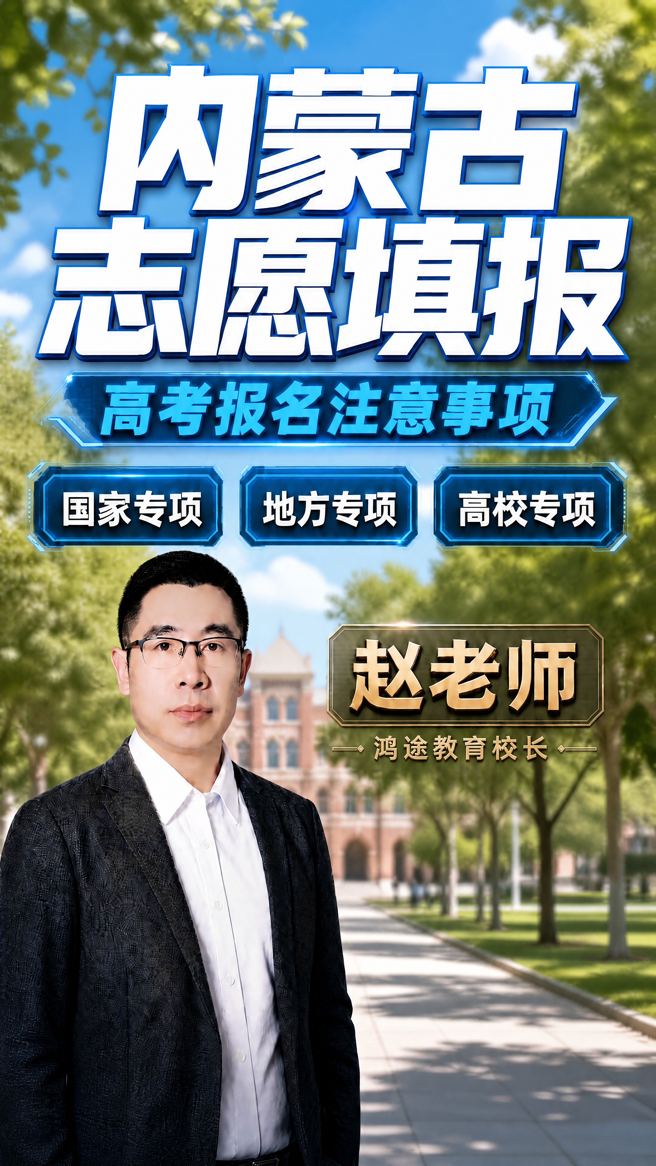 在参考图1的基础上，将背景从科技数据风格替换为校园风场景。保持… - 图片创意预览