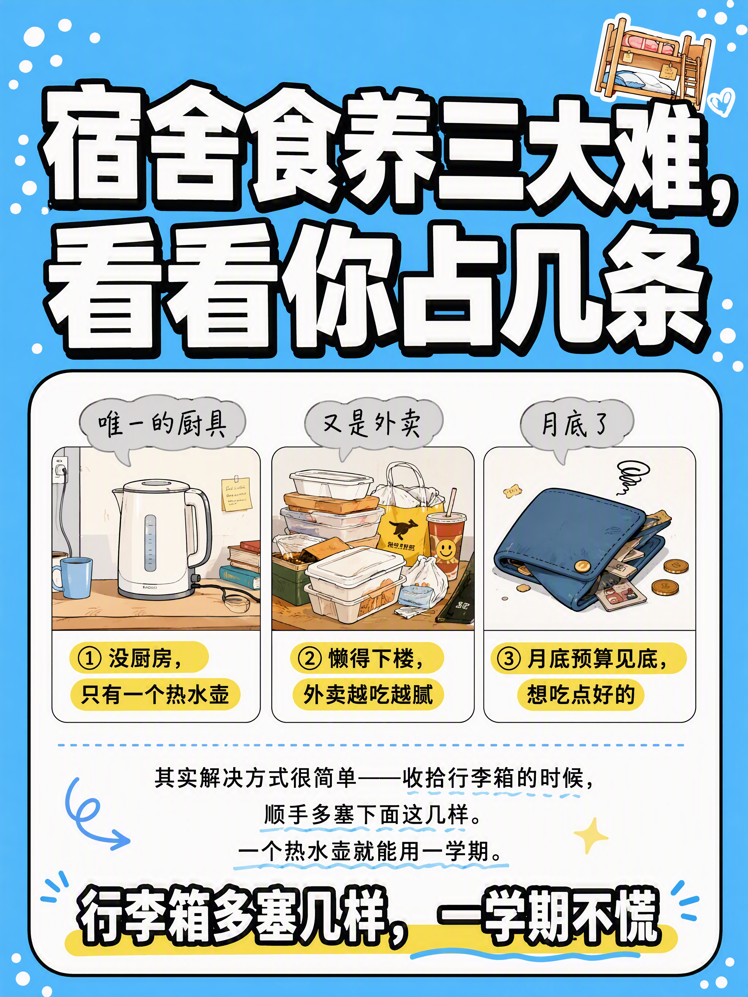 小红书笔记大字封面，插图大字，校园共鸣风，版式精美，小红书笔记… - 图片创意预览