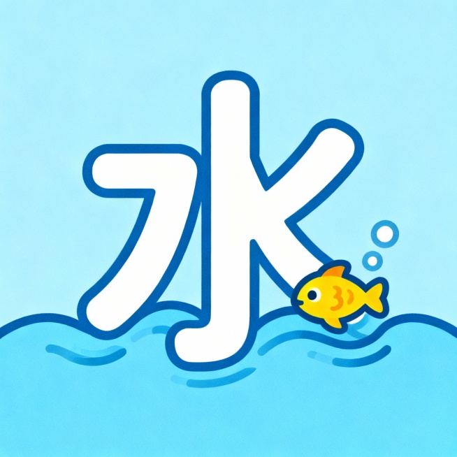 1. 风格定位：采用简约的儿童卡通风格，线条圆润、色彩鲜明柔和，符合幼儿审美特点。
2. 核心元素：以一个或多个基础汉字为视觉主体，将汉字形象化、拟人化或与童趣元素（如动物、玩具、自然元素）巧妙融合。预览效果