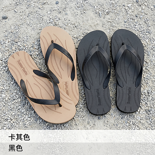 [主图 5] 多色可选男士人字拖展示图
[氛围风格] 简约干净高级户外休闲风
[画质] 商业摄影质感、光线柔和通透、产品清晰真实、画面干净高级
[元素] 浅卡其色和全黑色两双男士人字拖错落摆放于浅灰色砂石地面，清晰展示两款配色，保持两款人字拖的外观（物理结构、材质质感、颜色）与输入产品图绝对一致，杜绝任何变形和色差，精细化处理。商品主体占比70%左右，画面满屏无边框。
[光影] 柔和自然光均匀打光，两款产品明暗一致，整体光影和前四张保持统一风格
[配色] 卡其色+黑色两款搭配浅灰背景，配色和谐清晰
[视角构图] 俯视角度，两款产品错落摆放构图饱满，都完整展示不互相遮挡
[文字版式] 底部浅灰色半透明底框左对齐，每款配色旁标注对应颜色名称「卡其色」「黑色」，黑色清晰文字，不遮挡产品主体
[比例分辨率] 1:1比例，2k分辨率，文字清晰锐利，超高清
[负向提示词] 变形，水印，文字错乱，产品图模糊，背景杂乱，颜色失真