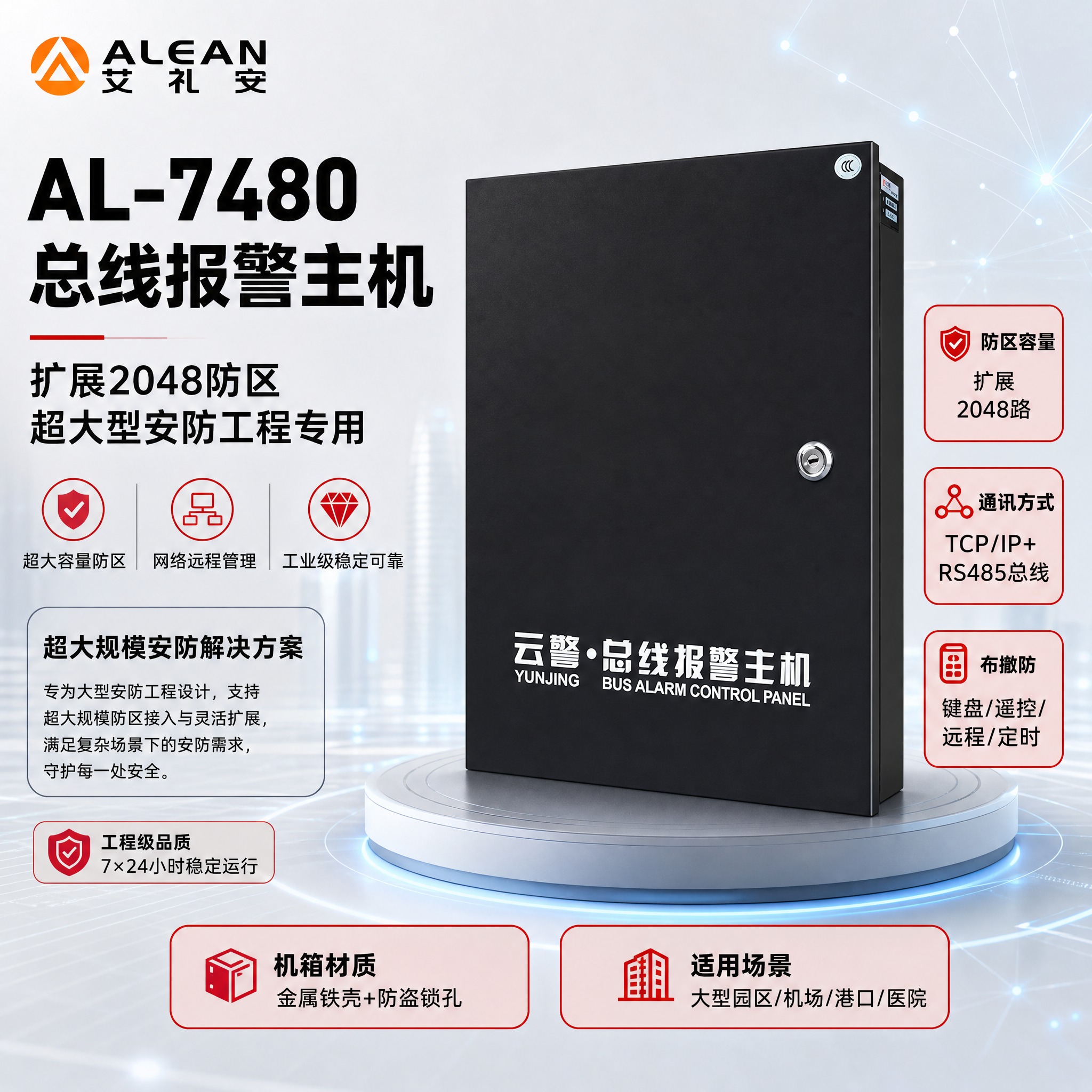 [主图-1] 商品识别+核心参数展示。突出AL-7480扩展2… - 图片创意预览