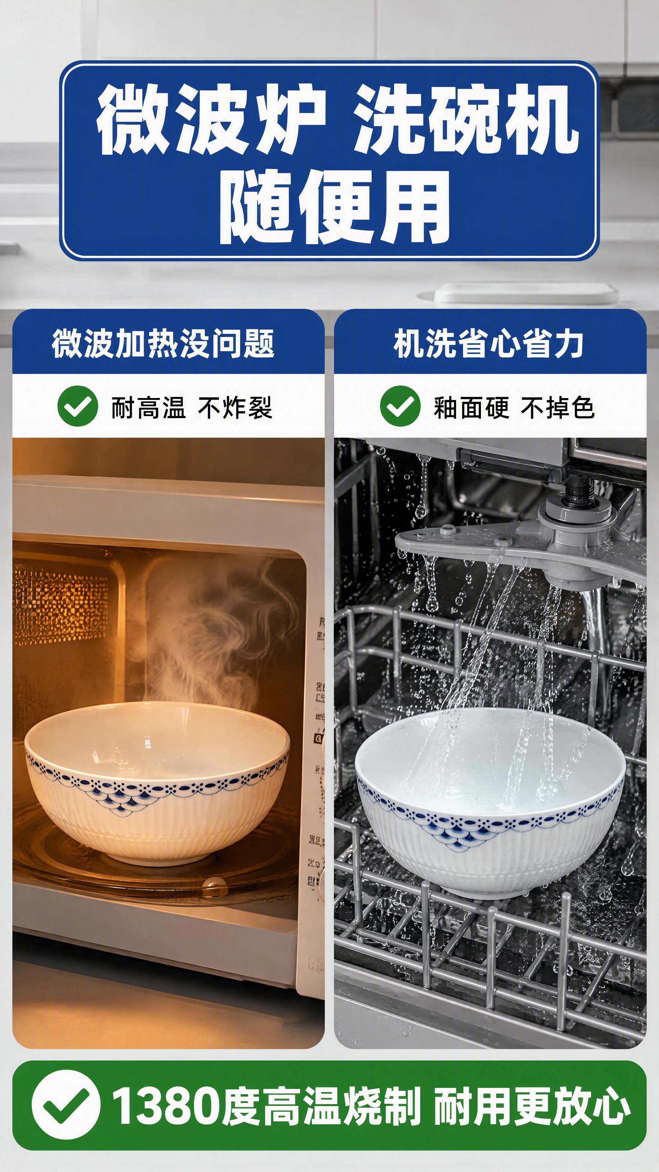 [第5张] 功能演示页·微波炉洗碗机双适配测试。本张使用【图4… - 图片创意预览