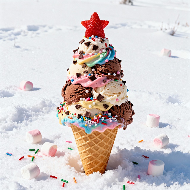 冰激凌