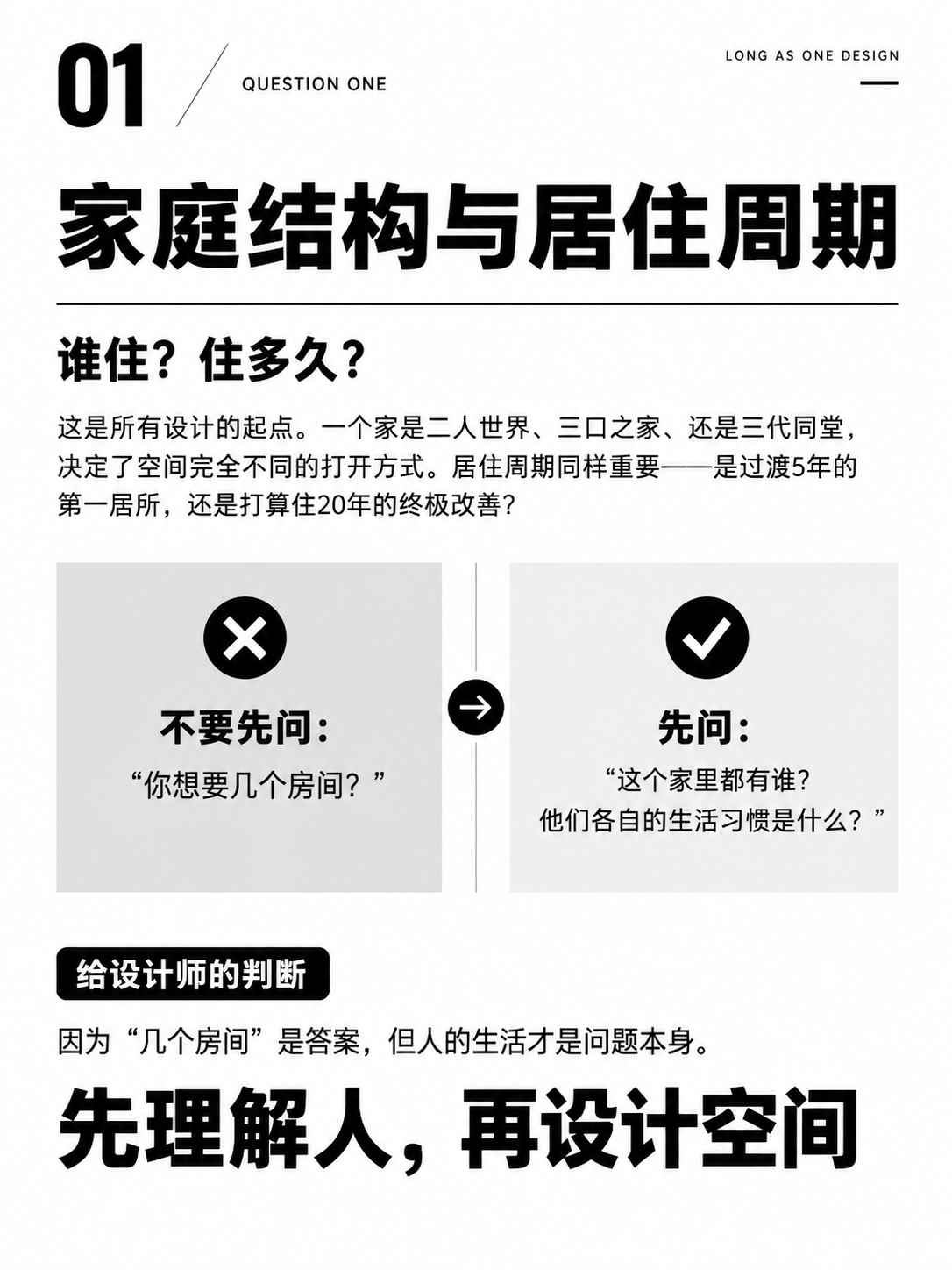 小红书笔记内页第2张，纯大字，杂志海报极简风，黑白高级感，版式… - 图片创意预览