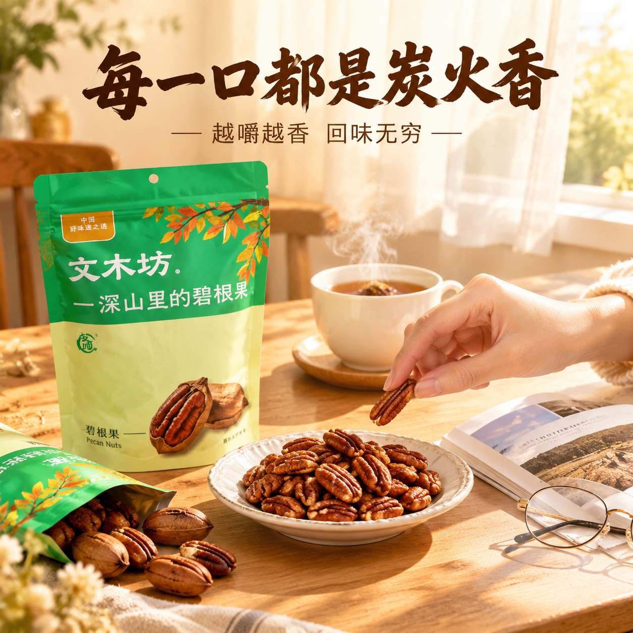 [主图-4] 场景体验 休闲食用生活方式。 [统一基调] 国内… - 图片创意预览