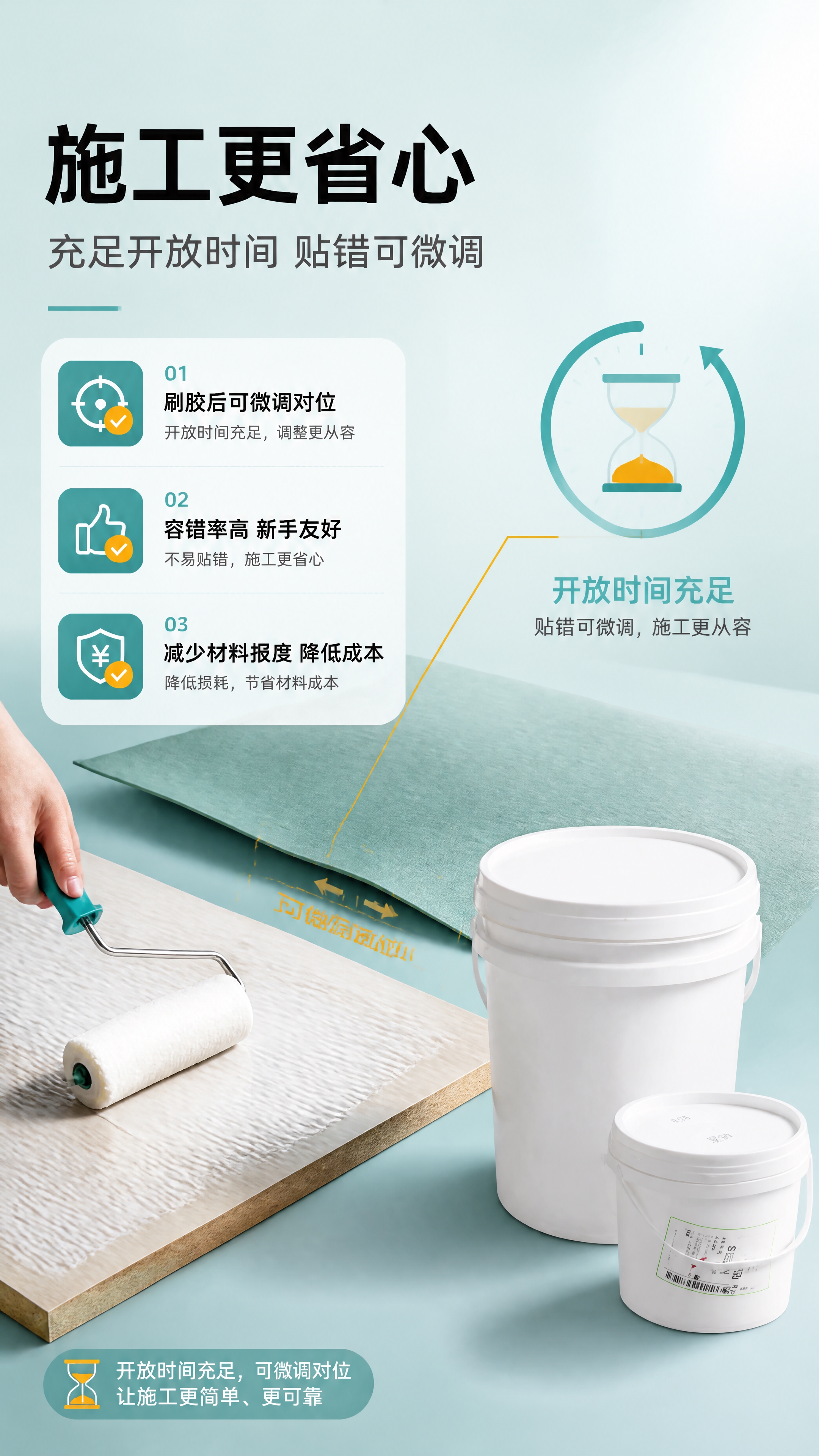 [商品] 使用【图3】白色塑料桶装冷贴胶（含大小桶）；保留白色… - 图片创意预览