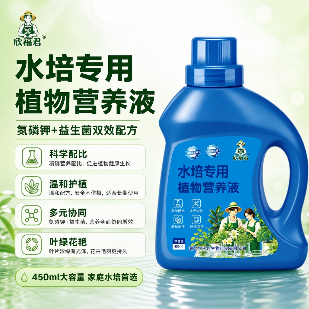 [主图-1] 首图点击率 水培专用植物营养液 核心卖点总览 [… - 图片创意预览