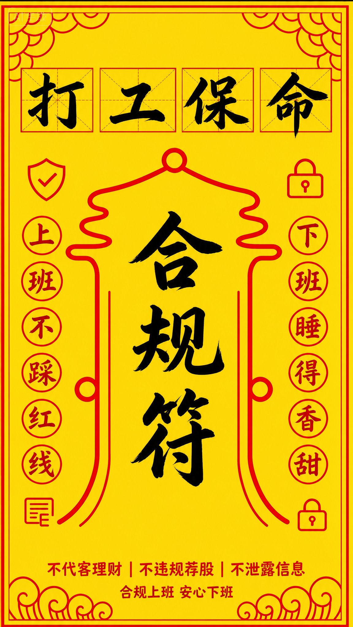 基于参考图进行图生图修改，严格保留原图的版式结构、配色（明黄色… - 图片创意预览