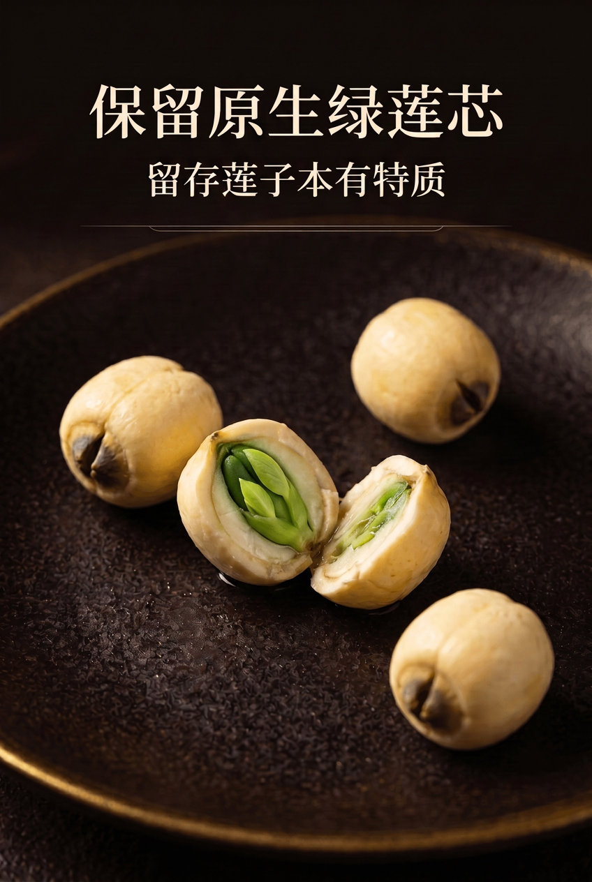 参考第一张图的整体构图、深色石纹餐盘背景、文字排版、光影氛围、… - 图片创意预览
