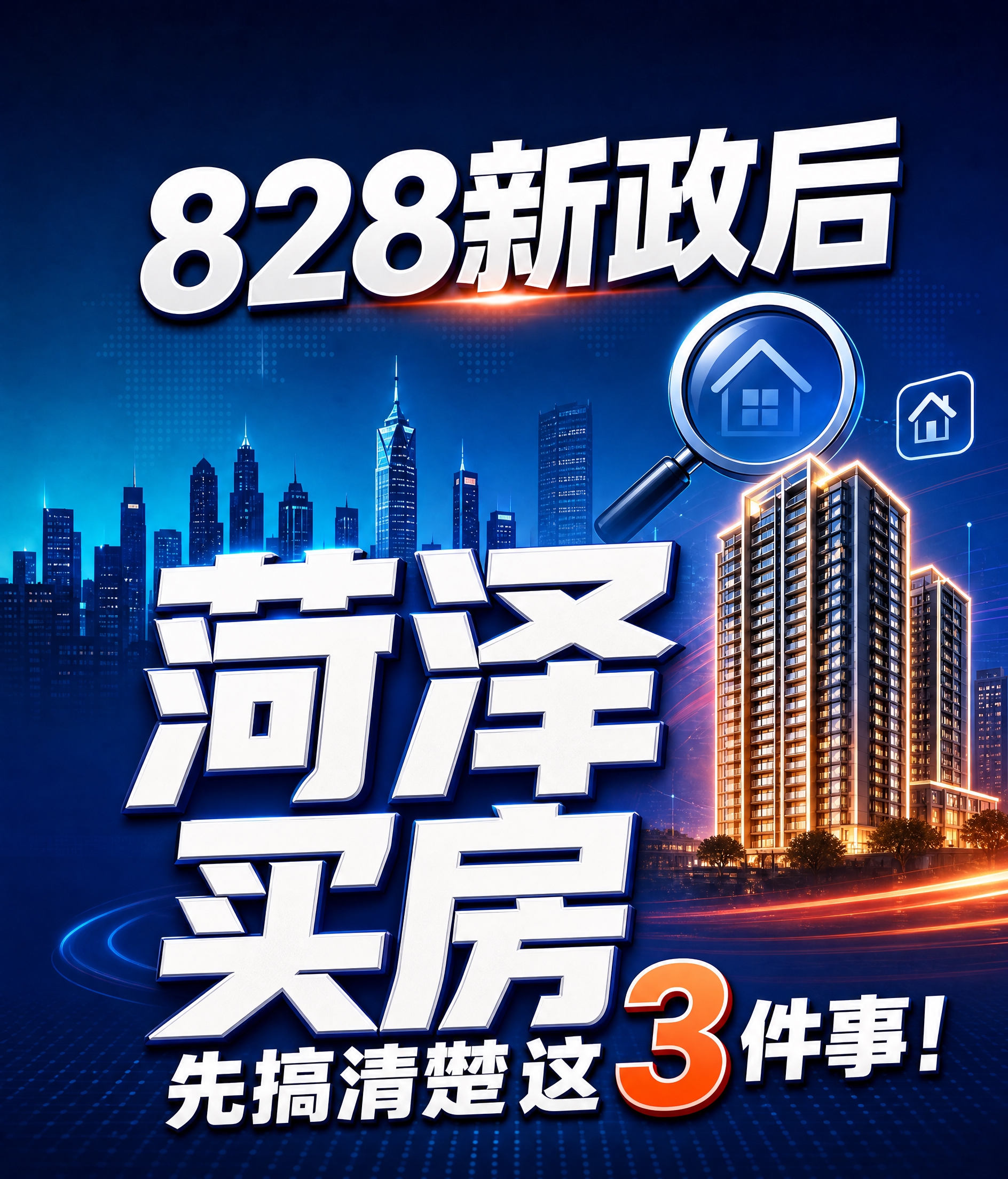 基于这张竖版房产直播封面图进行改版：1) 删除画面顶部的红色「… - 图片创意预览