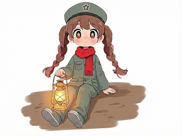 人物坐在地上