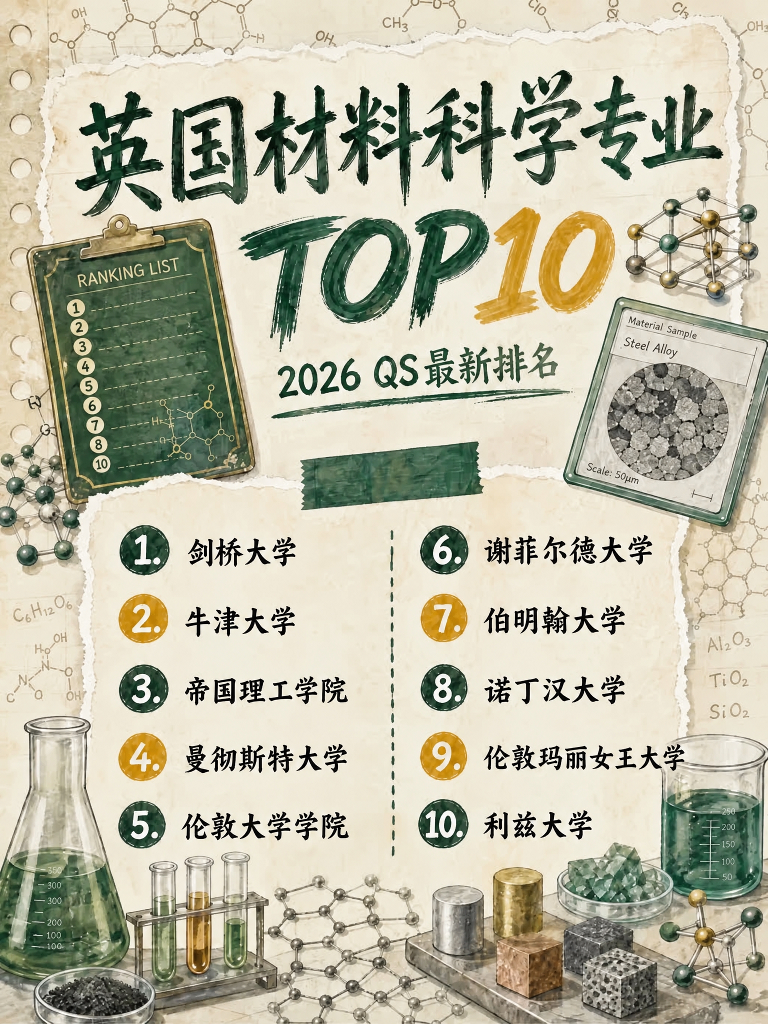 保持图片整体风格、背景、贴纸装饰、布局完全不变，只替换排名列表… - 图片创意预览