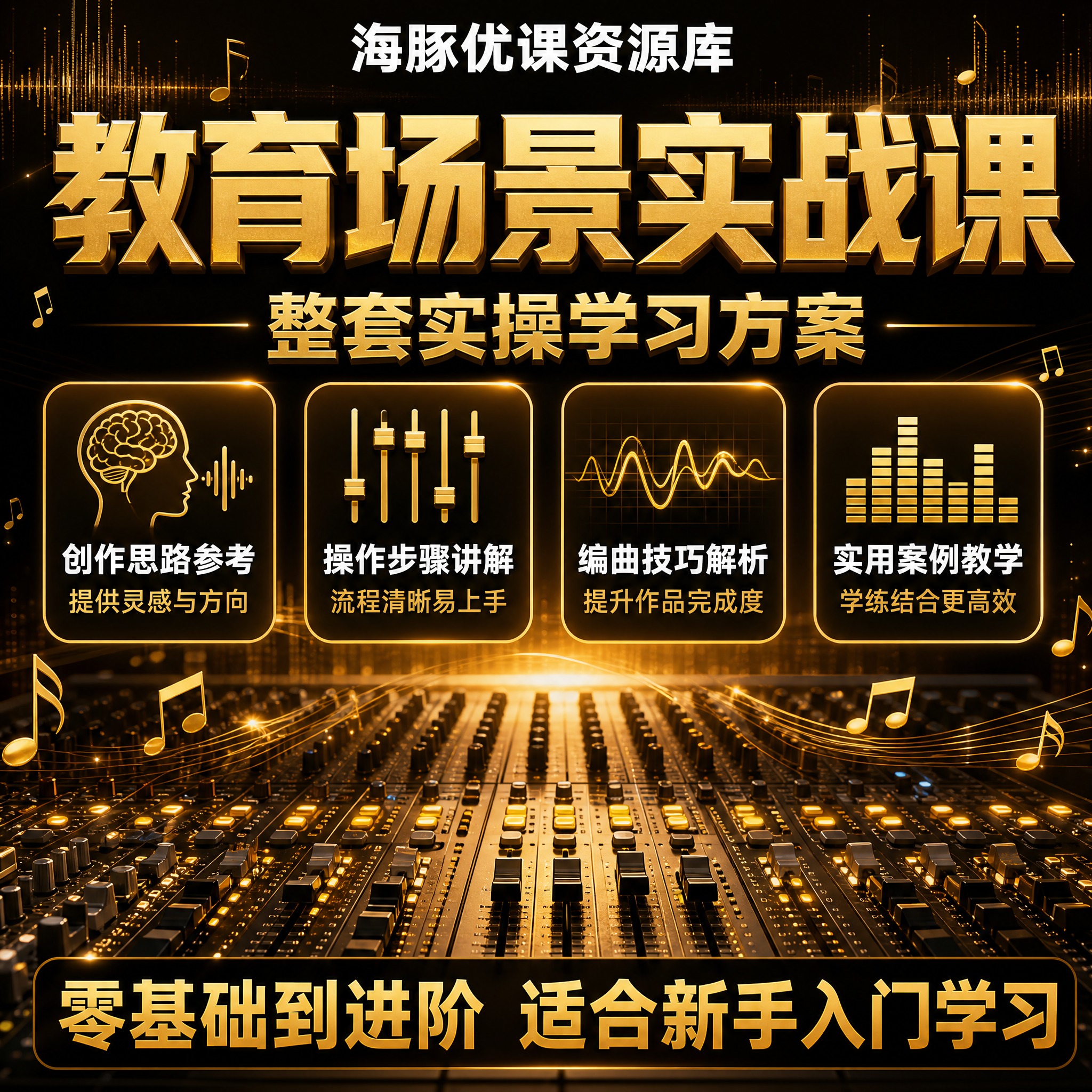 [主图-5] 教育场景实战与成果展示，聚焦音频生成、课堂实录、… - 图片创意预览