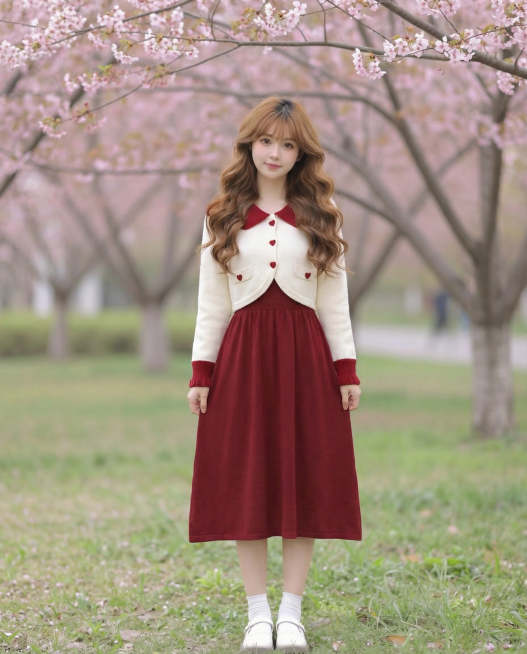 图1服饰融入图2场景风格设计预览效果