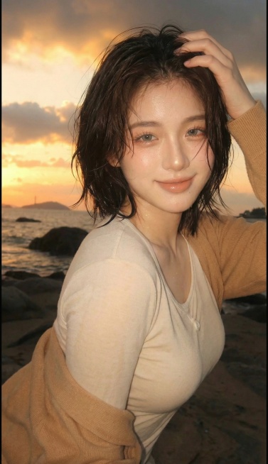 保留人物形象和风格，确保主体人物占据画面核心区域，视觉焦点完全集中在人物身上生成10张不同姿势的照片预览效果