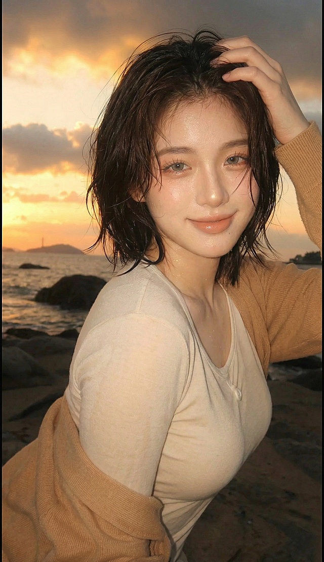 保留人物形象和风格，确保主体人物占据画面核心区域，视觉焦点完全集中在人物身上生成10张不同姿势的照片