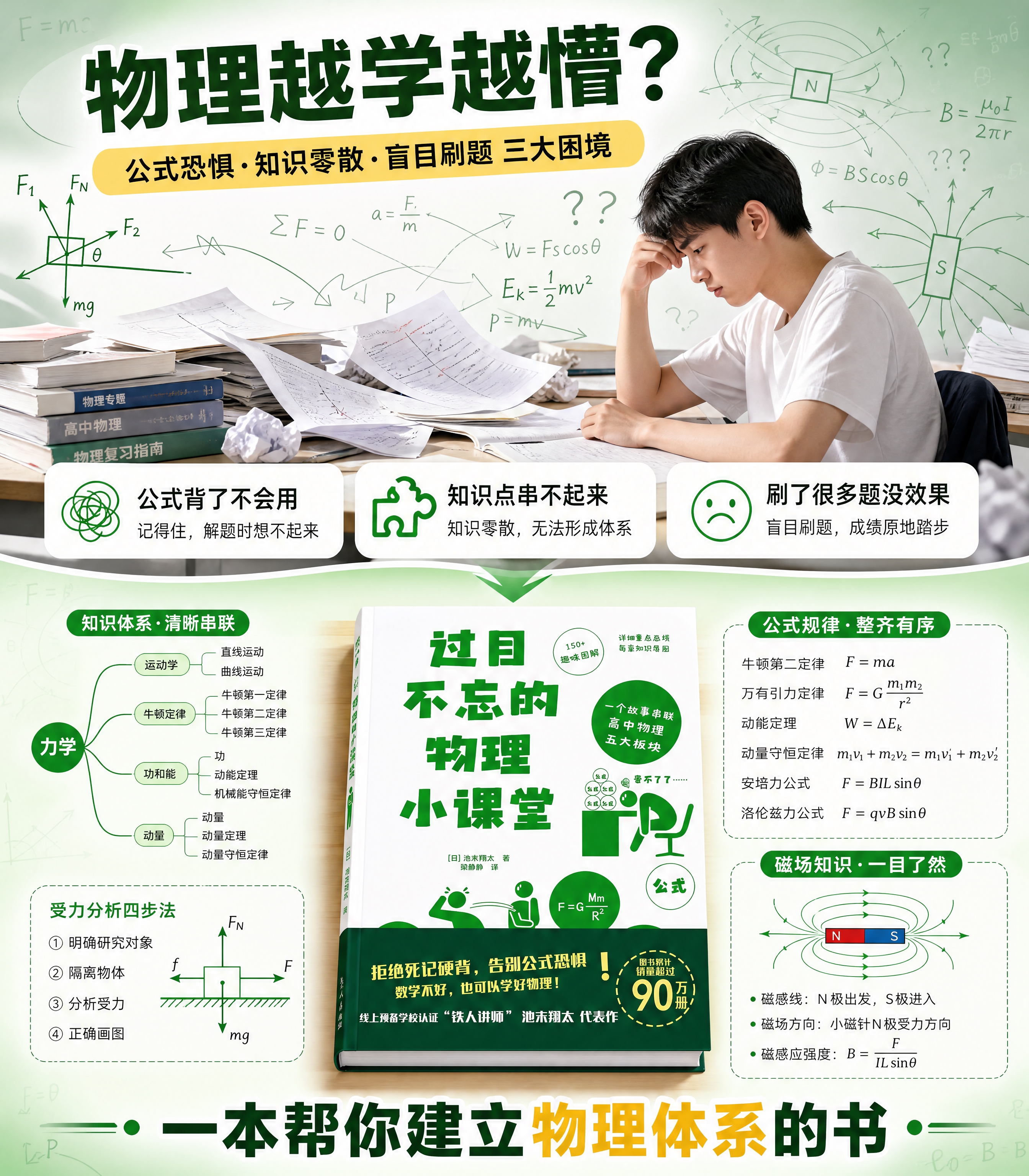 [商品] 使用【图1】《过目不忘的物理小课堂》书籍；保留封面全… - 图片创意预览