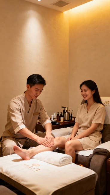 生成50张上门按摩图片预览效果