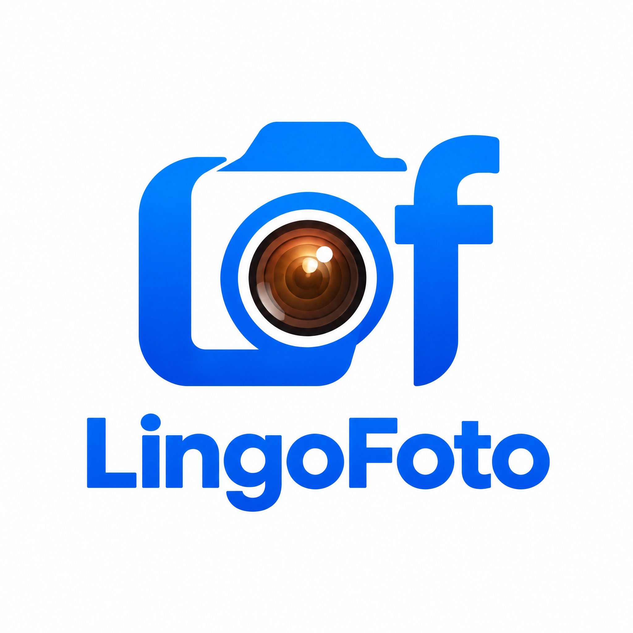 从这张封面图中提取LingoFoto品牌LOGO，Lf字母组合… - 图片创意预览