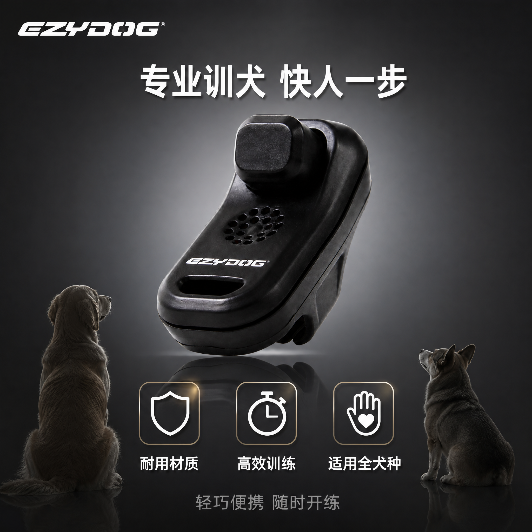 [主图-5] 品牌与信任收口图，专业训犬工具高效行为纠正。 [… - 图片创意预览