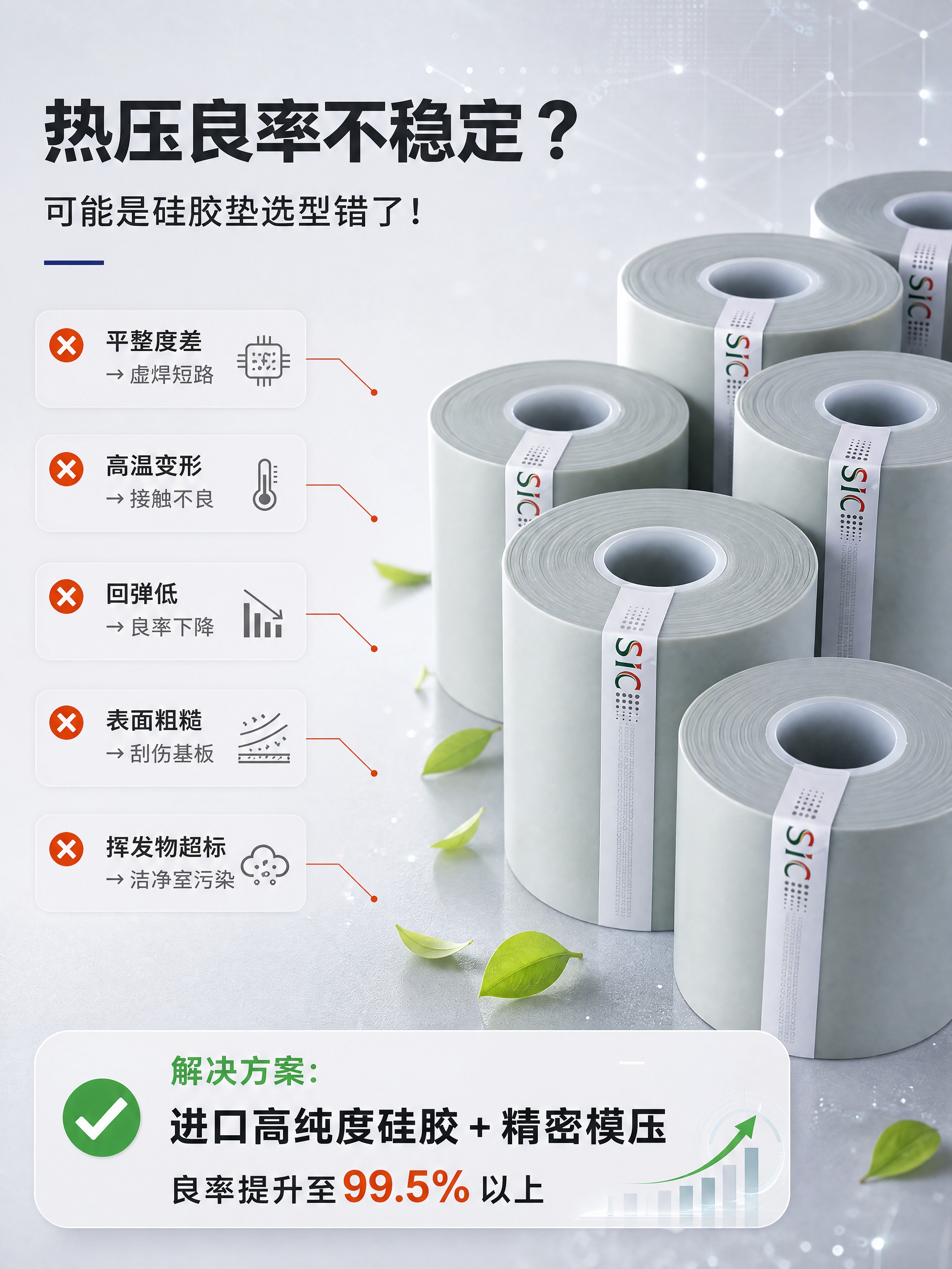 [商品] 使用【图1】【图9】SIC热压硅胶皮浅灰绿色大卷产品… - 图片创意预览