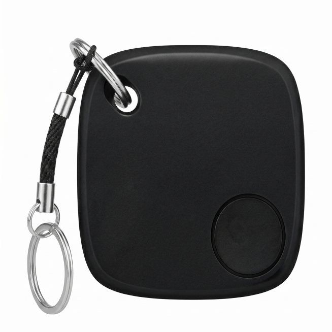 [Main Image 1] Smart item finder tag anti-lost device, front view on pure white background #FFFFFF.预览效果