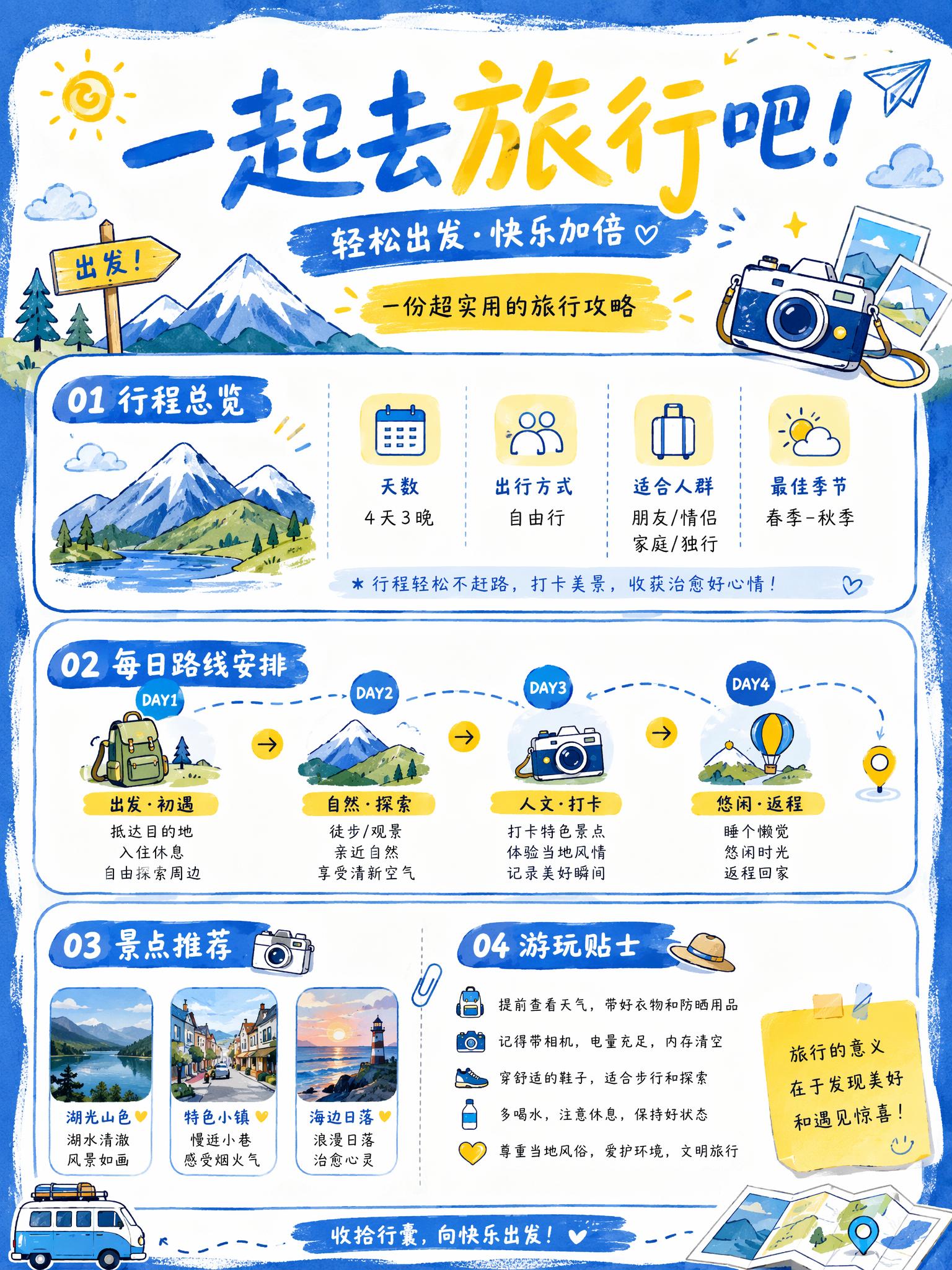 生成川西旅游攻略 - 图片创意预览
