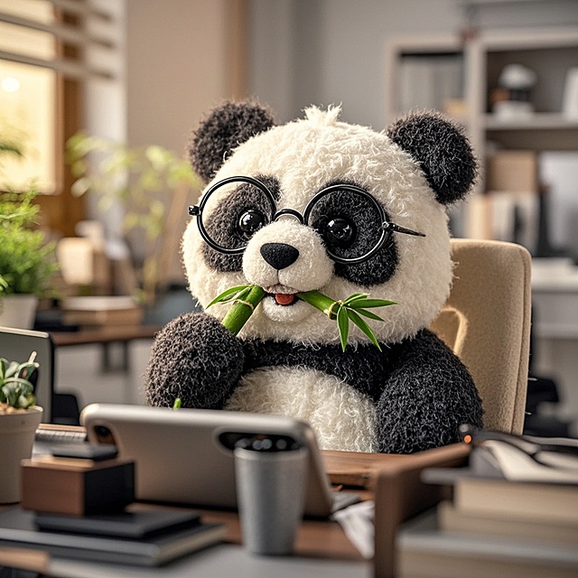 打工人头像·panda