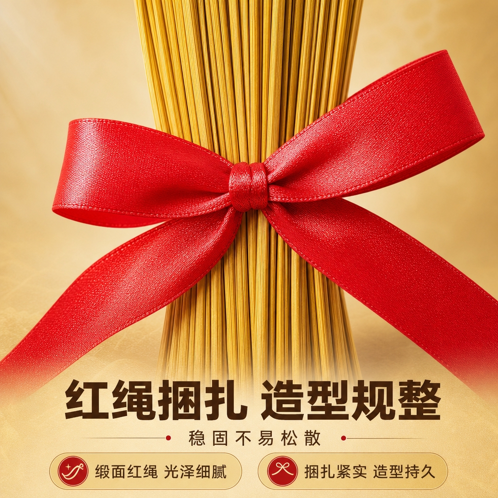 [商品] 使用【图3】去尾稻草捆红绳装饰捆红绳蝴蝶结特写；保留… - 图片创意预览