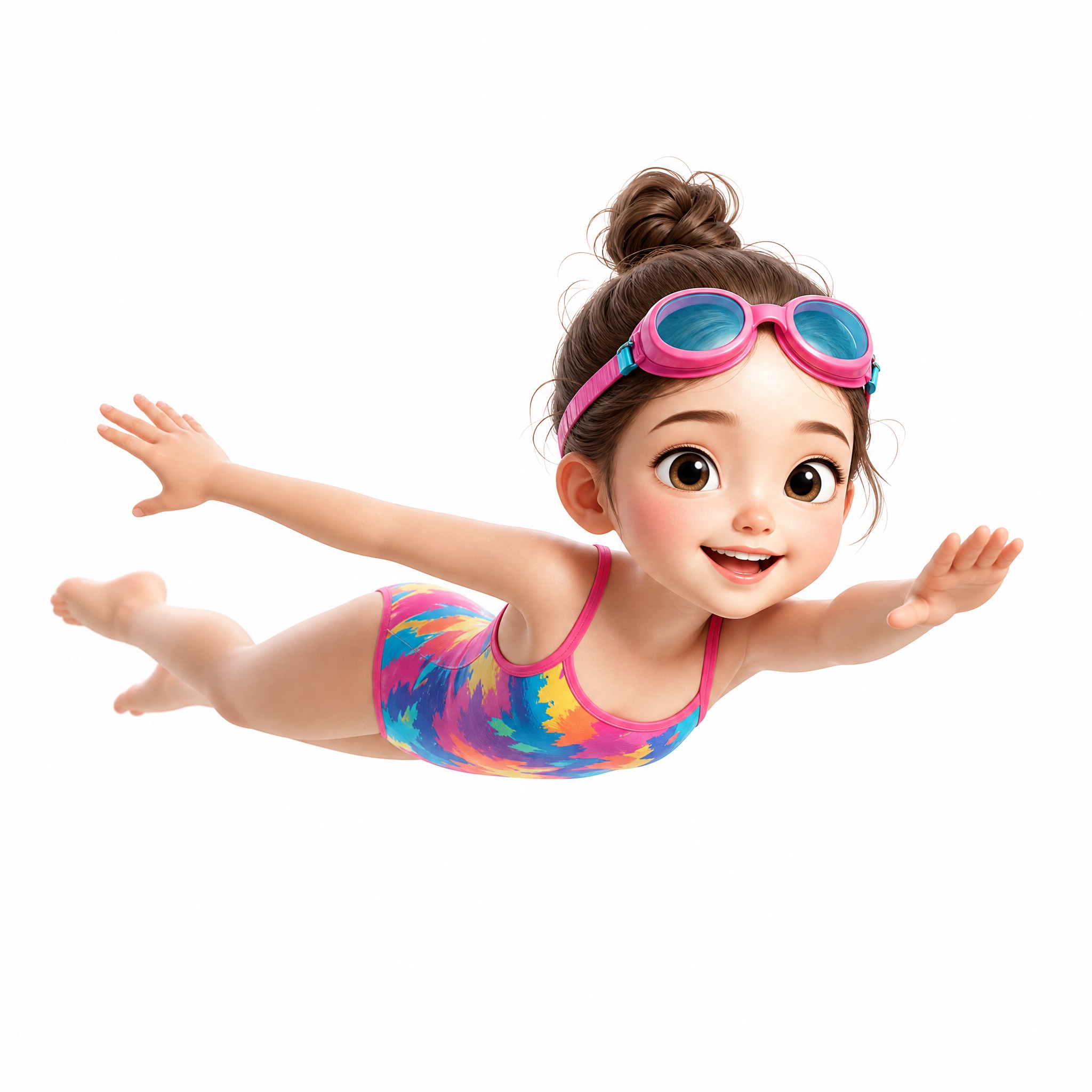White background, a cute cartoo… - 图片创意预览