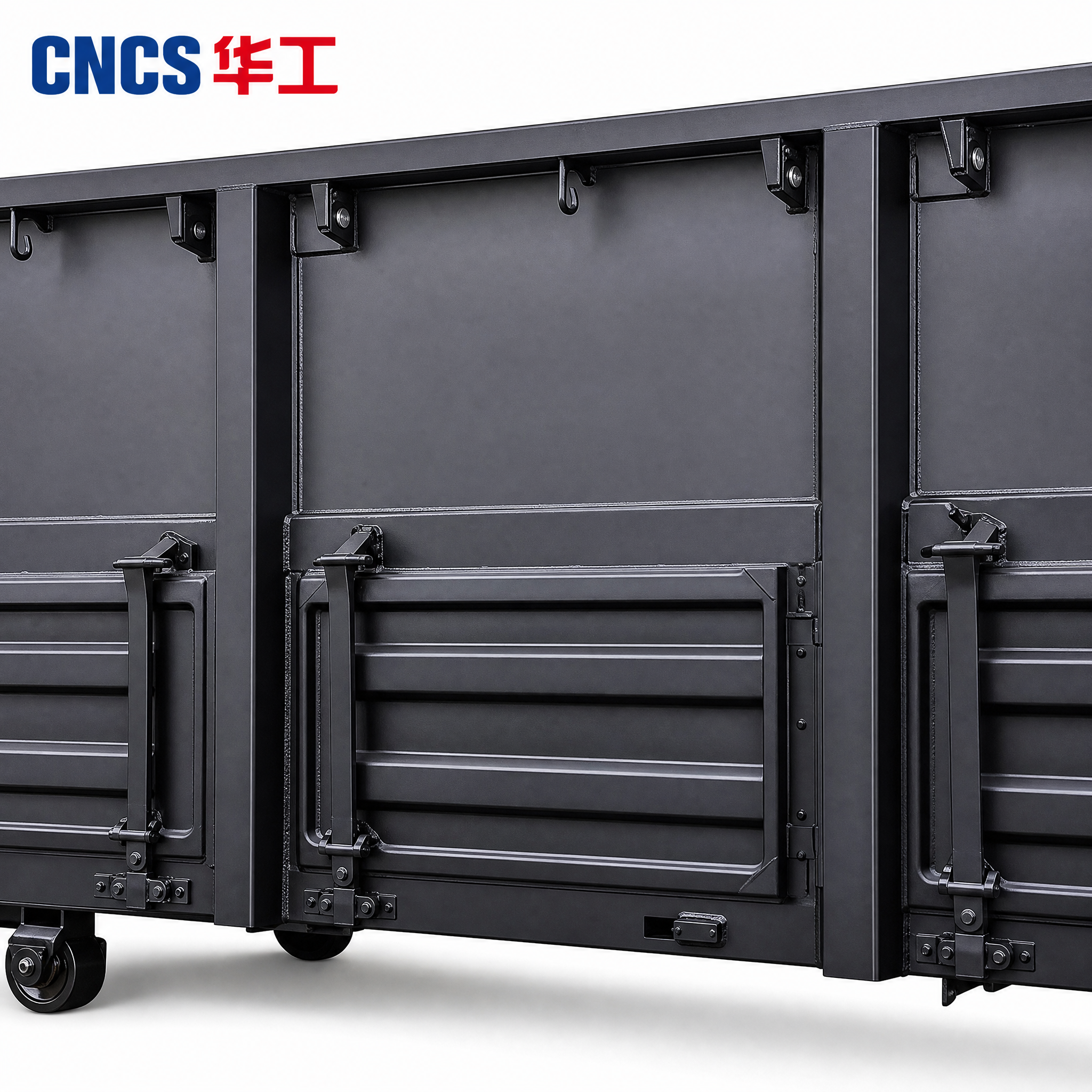 [主图-2] 新C70E型铁路敞车车身结构与焊缝工艺细节展示，… - 图片创意预览