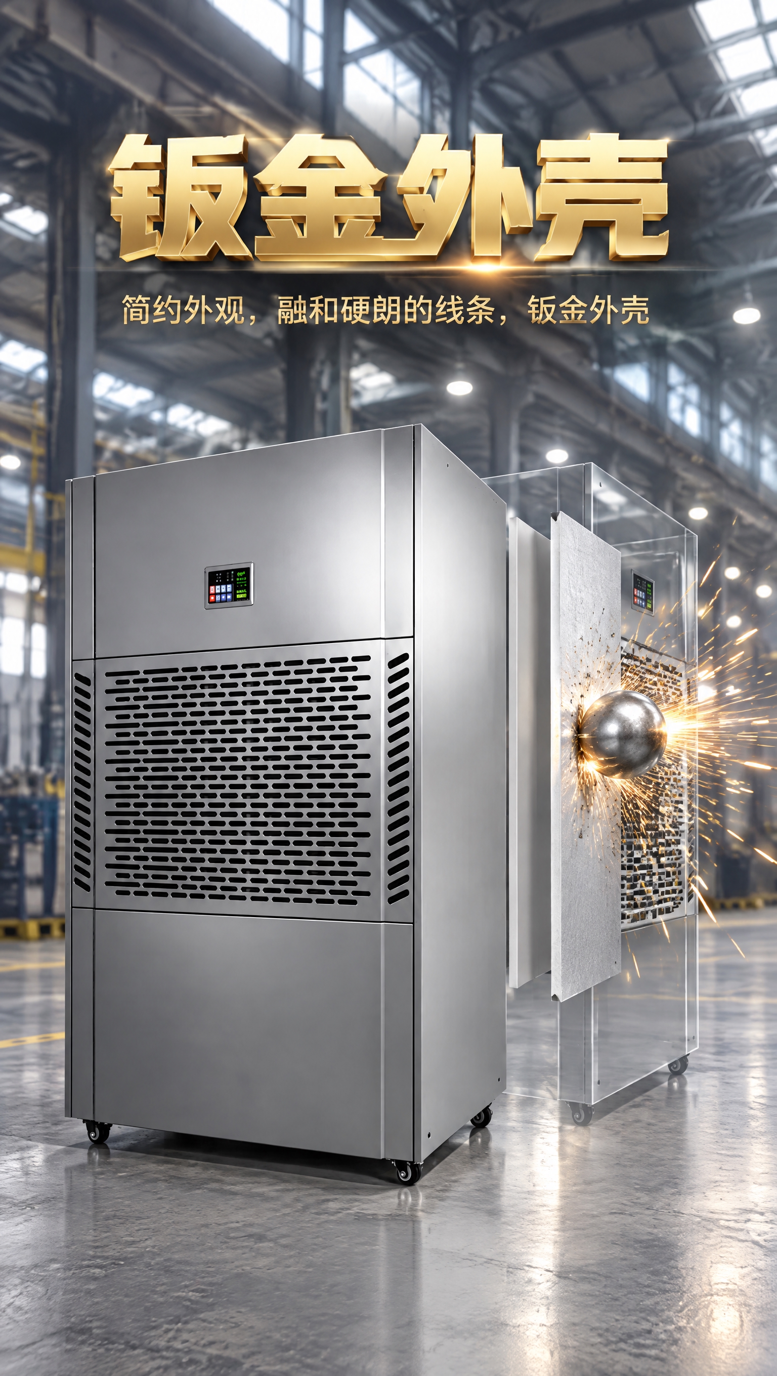 9:16 竖版电商详情长图，3D 产品渲染，写实工业风，金属表… - 图片创意预览