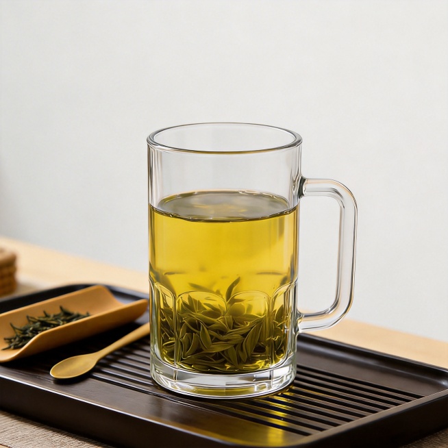 根据这张图帮我生成电商主图，要求1比1不超过3m，切换风格，只展示冲泡完后的成品预览效果