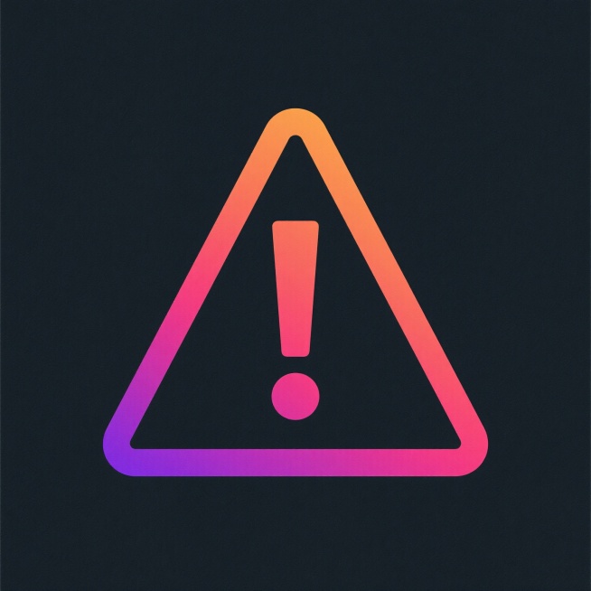 极简风格警示图标，三角形警告标志，内部为醒目的感叹号，采用不同配色方案，保持简洁的线条和鲜明的色彩对比，确保视觉冲击力和警示效果，无任何文字和额外装饰元素，纯色背景，扁平化设计，轮廓清晰，色彩饱和。预览效果