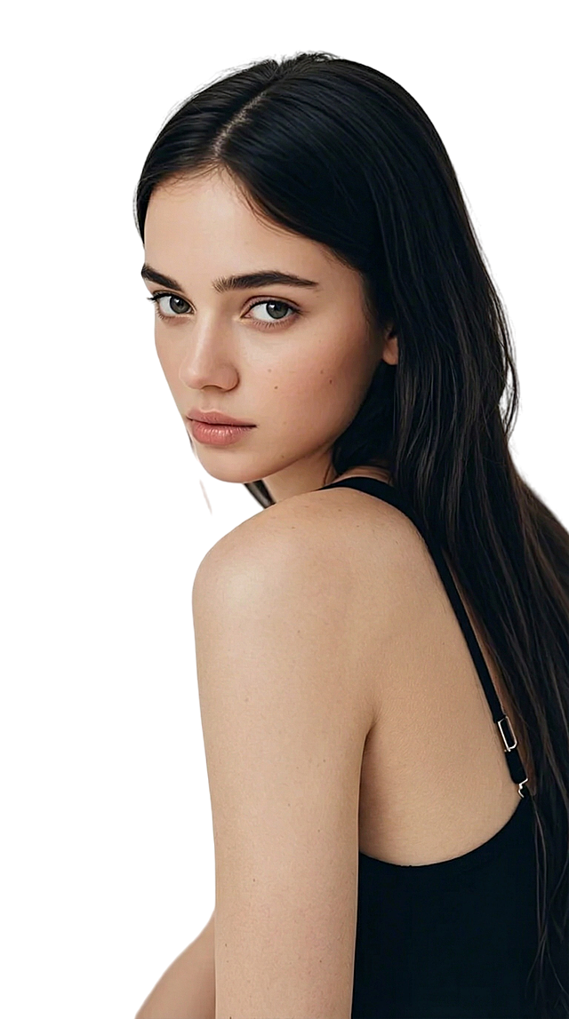 去掉模特手臂上的纹身