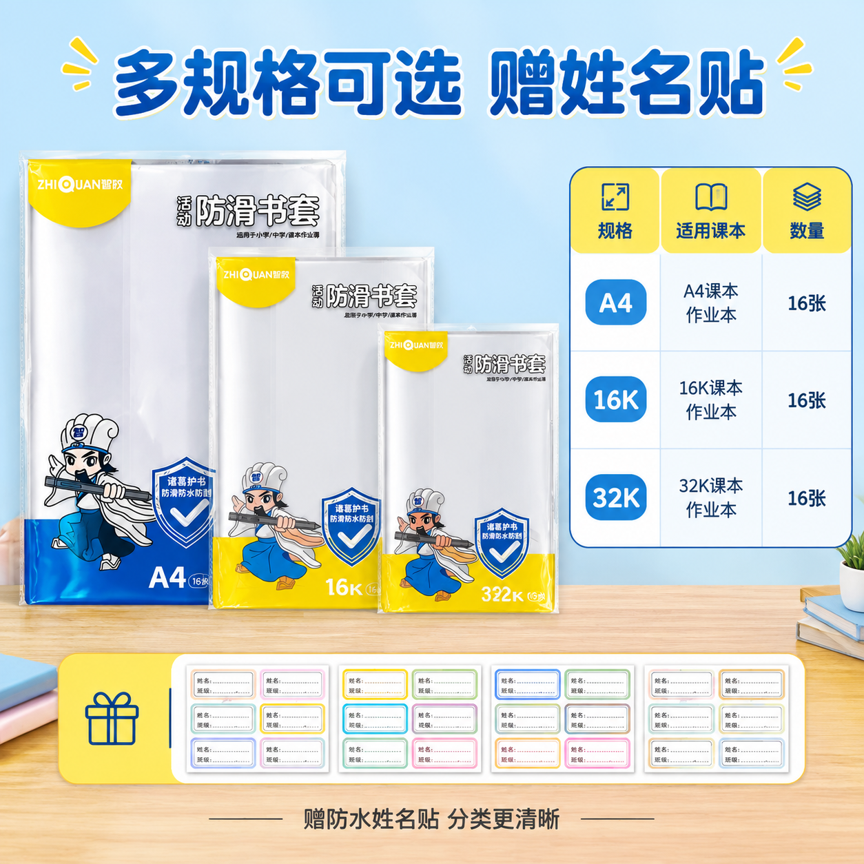 [主图-5] 规格尺寸与套装清单，展示三种规格尺寸参数和套装内… - 图片创意预览