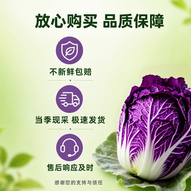 改成紫罗兰大白菜预览效果
