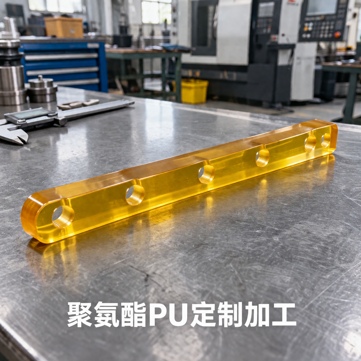 [主图-1] 条状PU聚氨酯零件工厂实拍写实风首图，突出产品本… - 图片创意预览