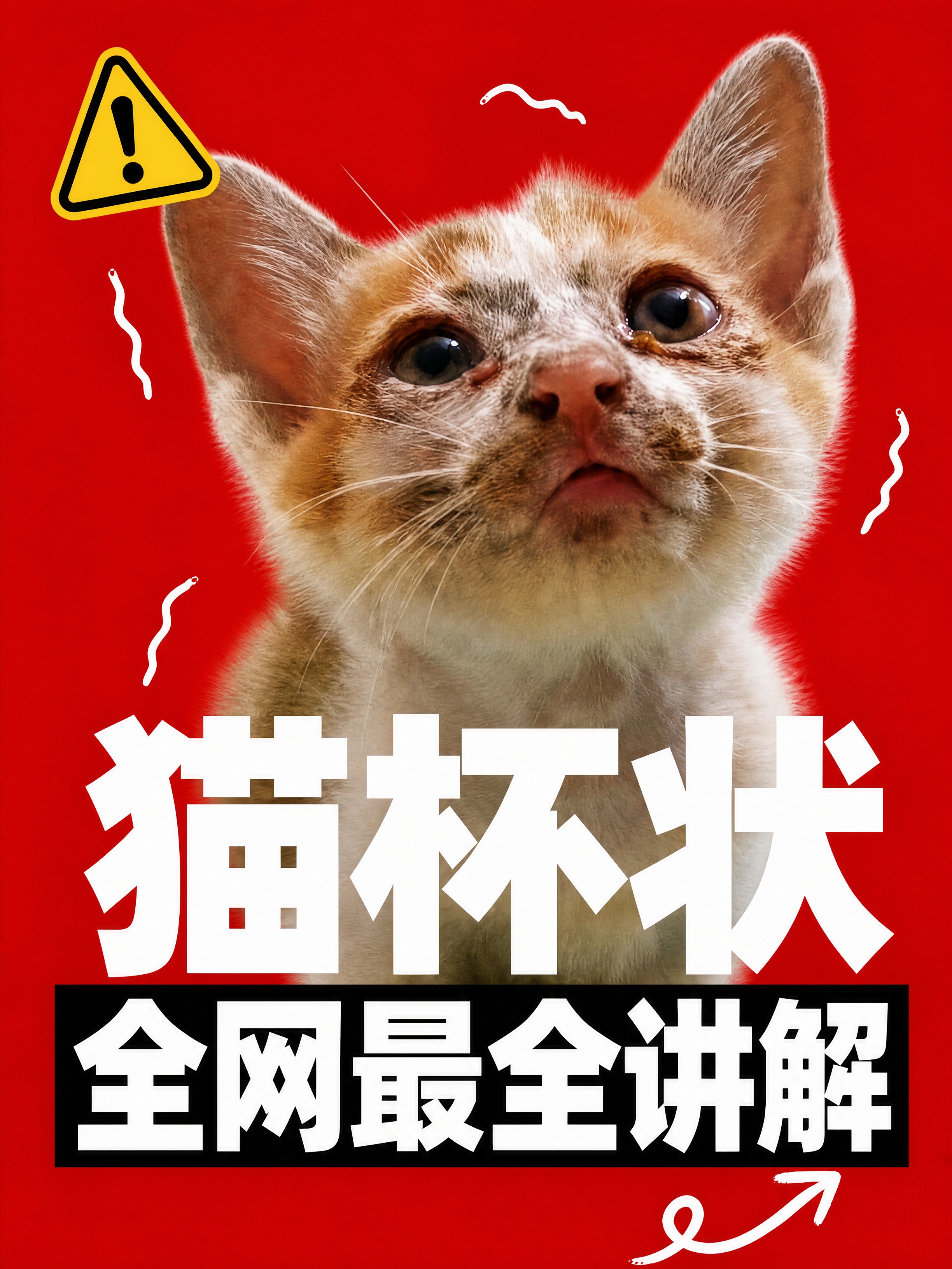 小红书笔记大字封面，配图大字，高饱和撞色警示风，版式与原图完全… - 图片创意预览
