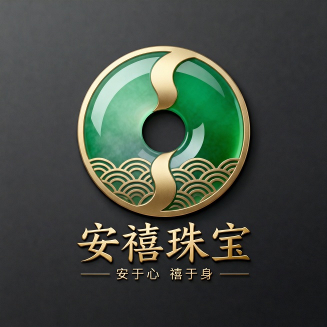将LOGO中的银质部分调整为亚光金预览效果